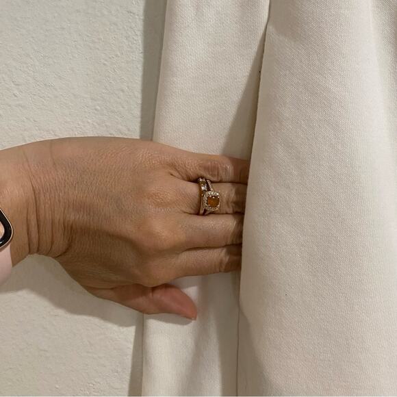 Zara White Straight Leg High Waist California Jogger Trousers Sz L NWOT - Picture 7 of 16